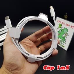 [ZIN MÁY] Cáp Sạc Nhanh Google C-C 3A 60W 2 đầu Type-C Chính Hãng Pixel 2/3/4/5/6/7/8/9/10.... 8