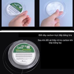 Dây LEADER ILURE chất liệu cacbon chuyên làm dây leader dài 30m 2