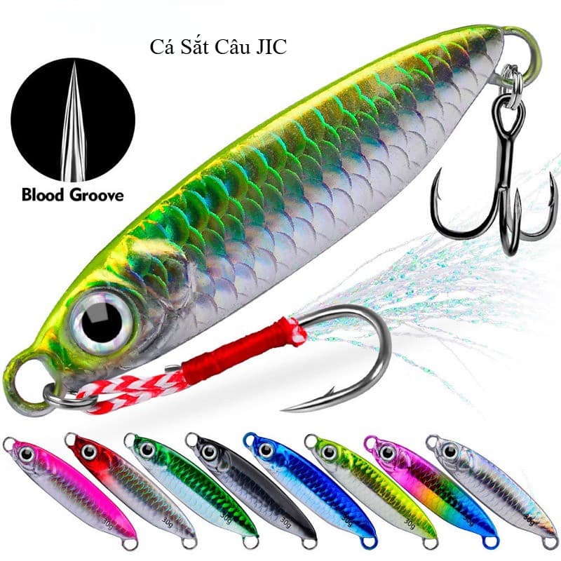 Cá sắt câu lure PROBEROS mồi jigging câu cá măng, chẽm, mú…