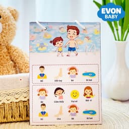 Thẻ Flash EVON BABY dạy bé tập nói - CHỦ ĐỀ PHÁT TRIỂN VÀ MỞ RỘNG CÂU THEO TÌNH HUỐNG 7