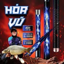 Cần câu tay GUF hỏa vũ 4h phân bổ lực 28i ngọn 1.2mm hàng chính hãng 1