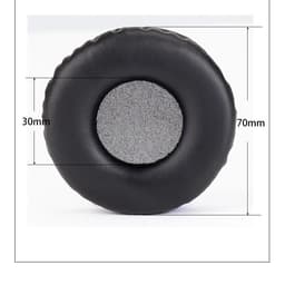 [1 Cặp] Đệm Da Mút Bọc Tai Nghe Tròn 70mm 7cm Headphones Chụp Tai 7 cm 70 mm Dày 2cm 4