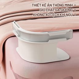 Kẹp Cố Định Ga Giường Trong Suốt Vô Hình – Kẹp Góc Ga Chống Trượt, Giữ Ga Phẳng Lì – Set 4 Cái EZihome 4