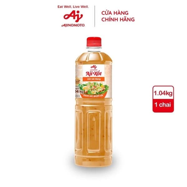 Nguyên Thùng Xốt mè rang ajimayoy  chai 1.04kg/chai
