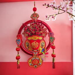 Dải Dây Liễn Treo Túi Thần Tài May Mắn 2027, Trang Trí Tết Cả Năm Lộc Tài 3