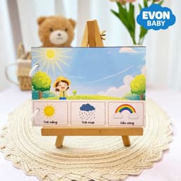 Thẻ Flash EVON BABY dạy bé tập nói - CHỦ ĐỀ PHÁT TRIỂN VÀ MỞ RỘNG CÂU THEO TÌNH HUỐNG 8