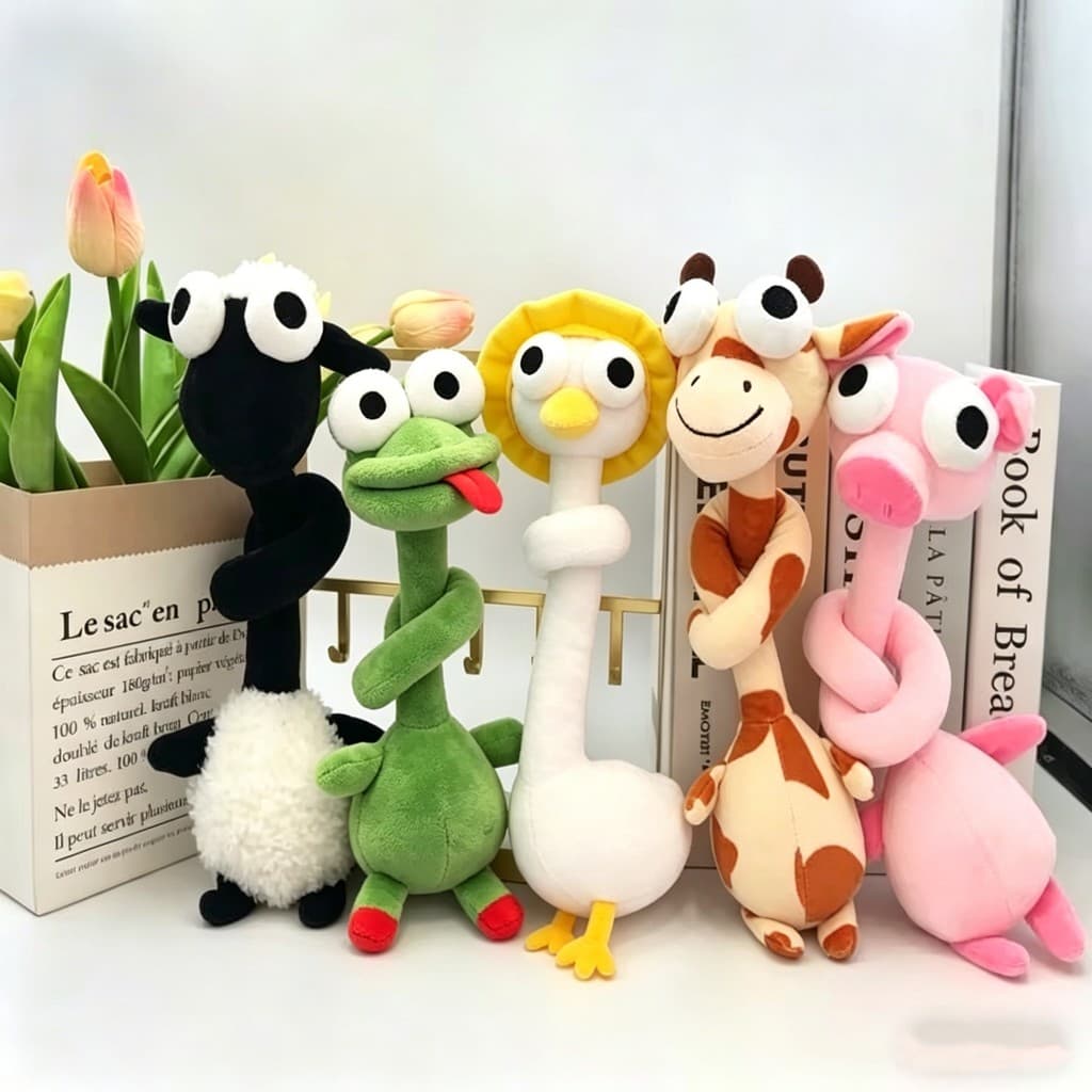 Gấu Bông Hoạt Hình Cổ Dài Tieback Dachshund