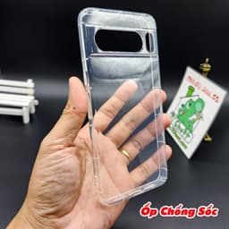 [Chính Hãng GOR-Ảnh Thật] Ốp Lưng Google Pixel 8 PRO 6.7" Silicon Dẻo Trong Suốt Chống Sốc 6