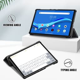[Ảnh Thật] Bao da MTB Lenovo Tab M10 HD Gen 2 10.1" 2020 X306 Gấp 3 Khúc Lưng Cứng Có Nam Châm 2