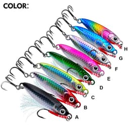Cá sắt câu lure PROBEROS mồi jigging câu cá măng, chẽm, mú… 2