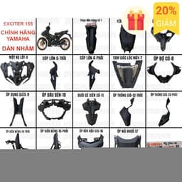 Dàn nhám Ex 155 có bán rời từng món 1