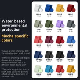 Sơn mô hình gốc nước Stedi water based cao cấp acrylic Mecha specific colors 18ml đủ màu model kit Gundam Matt MC40 MC60 6