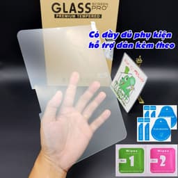 [Nhám Chống Vân Tay] Kính CL iPad PRO 11" M4/M5 2024/2025 Cường Lực Matte 9H-0.26mm 2