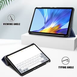 [Ảnh Thật] Bao Da MTB Huawei MatePad 10.4 2020/2022 / HONOR V6 10.4" Gấp 3 Khúc Lưng Cứng Có Nam Châm 2