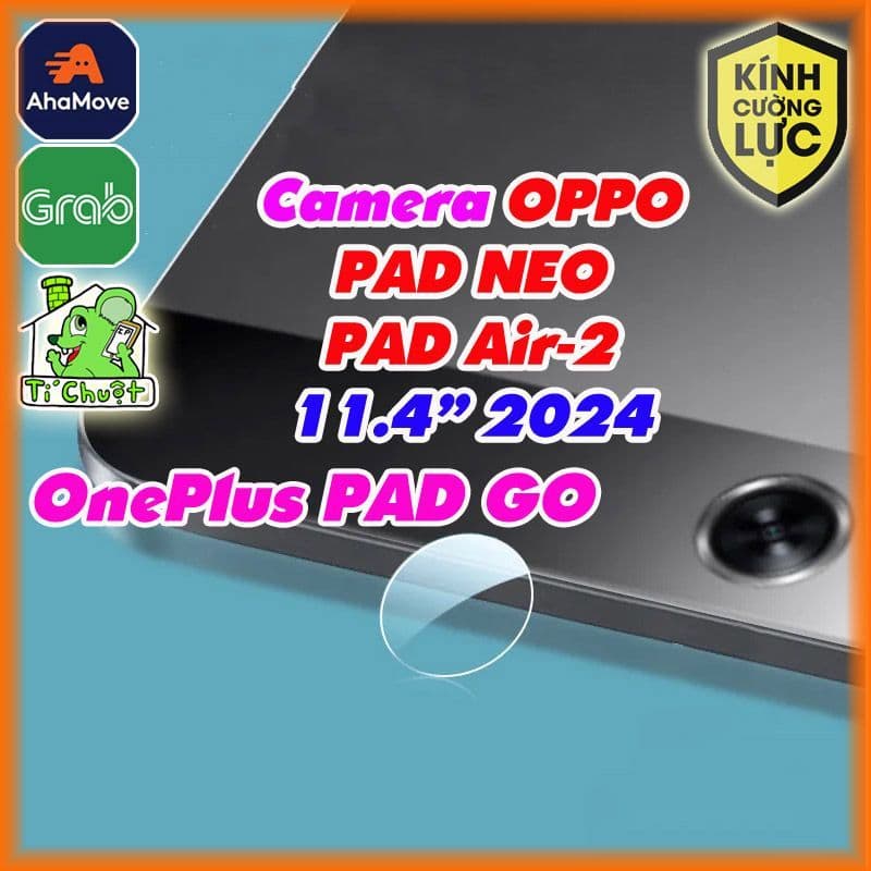 [Ảnh Thật] Kính CL Chống Trầy Camera MTB OPPO PAD NEO / PAD Air-2 / OnePlus PAD GO 11.4" 2024 Cường Lực Cứng