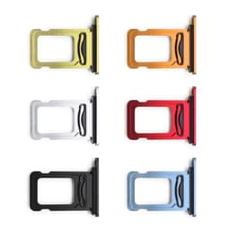 Khay Đựng Sim Thay Thế cho iPhone XR bản 1 SIM/2 SIM Loại có Ron Chống Nước & Lẫy Giữ Sim như ZIN 3