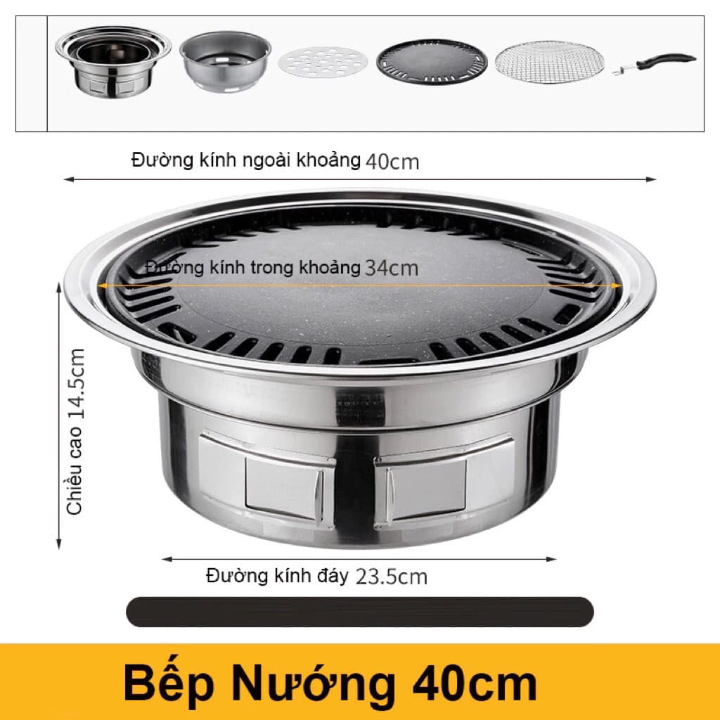 Bếp nướng than hoa. Bếp nướng không khói