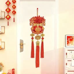 MIỄN SHIP Dây Treo Trang Trí Tết Túi Phúc Đỏ May Mắn, Phụ Kiện Trang Trí Nhà Cửa Đón Xuân An Khang 7