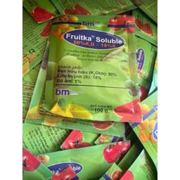Phân Kali Sulphat mẫu mới - Fruitka Soluble - 100gr 4