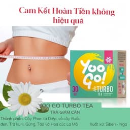 Wellness Siberian -Trà thải độc ruột, Trà thảo mộc Yoo Go Turbo Tea siberian, hộp 30 gói 5