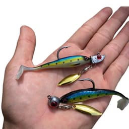 Lưỡi móc mồi mềm câu jic mồi mềm chuyên câu lure 4