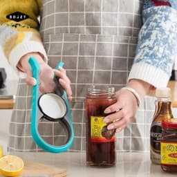 < SDJZT > 1 Dụng cụ mở nắp chai, Dụng cụ mở nắp vặn, Dụng cụ mở hộp 4 trong 1 đa chức năng, Kẹp có thể, cụ mở nắp, cụ mở chai, cụ mở chai đang được bán 2
