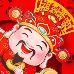 [TẾT2027]Lắc Đầu Thần Trang Trí Lễ Hội Treo Dây Chuyền Phong Cách Truyền Thống Mang Ý Nghĩa Phước Lành 2