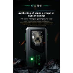 (Gear Việt) Card âm thanh Portable DAC/AMP EPZ TS01 | EPZ Hi-Fi DAC | Hỗ trợ đàm thoại | Cho Gaming và nghe nhạc 4
