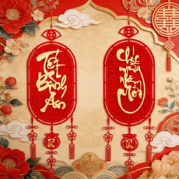 MIỄN SHIP Liễn đỏ bầu dục trang trí tết 2026,Liễn Treo Tết Bình An,Dải Treo Đỏ May Mắn Tặng Kèm Móc Treo Tường 2