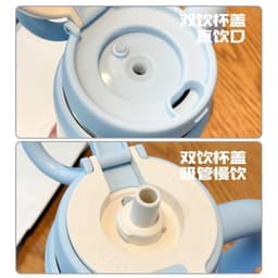 Cốc Giữ Nhiệt ALXIONG 800ml Inox 304 Cao Cấp - Ly Giữ Nhiệt Có Lõi Lọc Trà & Quai Xách Chống Tràn Cute 3
