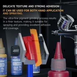 Sơn mô hình gốc nước Stedi water based cao cấp acrylic Mecha specific colors 18ml đủ màu model kit Gundam Matt MC40 MC60 3