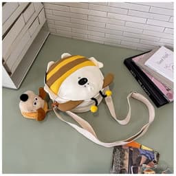 Balô chó ong dễ thương cho bé ba lô hoạt hình, ba lô dung tích lớn phù hợp cho mọi lứa tuổi & Đeo đi chơi đi học 9