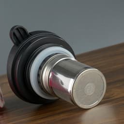 [TẶNG CỌ BÌNH] Bình Giữ Nhiệt Pha Trà Có Lõi Lọc 800-1000ml Inox 316 Tay Cầm Giả Gỗ Họa Tiết Sang Trọng 6