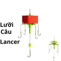 Lưỡi Câu Chuyên Dụng Mồi Gạch Lancer BKK Dạ Quang, Lưỡi Lancer BKK Siêu Bén, Siêu Nhạy 2