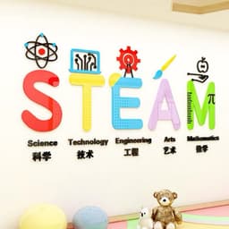 Tranh dán tường Fomex dán nổi  trang trí lớp học, trường mầm non, trung tâm tiếng anh,khu vui chơi cho bé - F0035 7