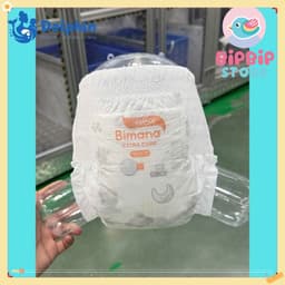(COMBO 3 BỊCH) Tã/Bỉm Dán/Quần BIMANA EXTRA CARE Thấm Hút Tốt, Đủ Size Thấm hút tốt 3