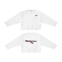 Áo Thun Tay Dài Phối Túi Boxy Form Rộng Unisex Nam Nữ, Áo Phông Long Sleeve Oversize Cổ Tròn Basic Phong Cách Hàn Quốc 3