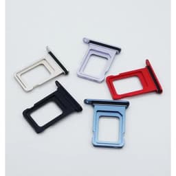 Khay Đựng Sim Thay Thế cho iPhone 14 PLUS iPhone14 bản 1 SIM/2 SIM Loại có Ron Chống Nước & Lẫy Giữ Sim như ZIN 7