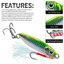 Cá sắt câu lure PROBEROS mồi jigging câu cá măng, chẽm, mú… 7