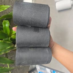 Màng cuốn ống lạnh - 1kg 3 cuộn  Xi quấn ống đồng trắng/đen – Simili cuốn ống cách nhiệt 300g/cuộn 9