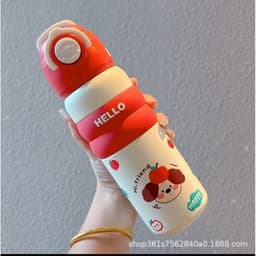 BÌNH GIỮ NHIỆT INOX 316 DUNG TÍCH 600ML DỄ THƯƠNG XINH XẮN 9