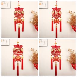 MIỄN SHIP [Bộ Sưu Tập Tết 2026] Đồ Trang Trí Tết Cao Cấp, Trang Trí Năm Mới Rực Rỡ Cho Phòng Khách, Cửa Sổ 8