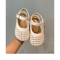 [Nhựa PVC] Giày búp bê rọ đan đế mềm, phong cách tiểu thư, êm chân, nhựa PVC mềm hot 2026 [BBR] 4