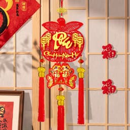 MIỄN SHIP [Bộ Sưu Tập Tết 2026] Đồ Trang Trí Tết Cao Cấp, Trang Trí Năm Mới Rực Rỡ Cho Phòng Khách, Cửa Sổ 2