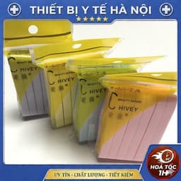 Bọt biển, Bông Mút - Bông Nở Rửa Mặt Chivey ( combo 5 gói  60 miếng ) 4