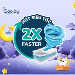 ( COMBO 6 BỊCH ) Bỉm GOOBY EXTRA dán/quần S66/M60/L52/XL44/XXL40 đủ size. 5