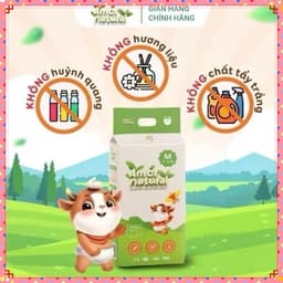 COMBO 3 BỊCH Tã Bỉm AMOR NATURAL Việt Nam Mặt Bông Organic, Công Nghệ Air Skin Độc Quyền 6