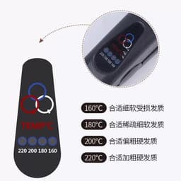 Máy Dập Phồng Tóc YOUG 288 Tạo Chân Tóc Bồng Bềnh Trục Gốm Gia Nhiệt Nhanh Dễ Điều Chỉnh_TH 5