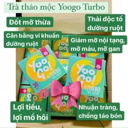 Wellness Siberian -Trà thải độc ruột, Trà thảo mộc Yoo Go Turbo Tea siberian, hộp 30 gói 6