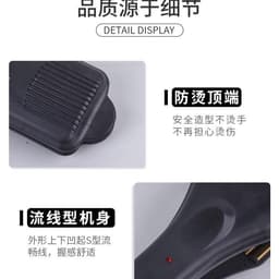Máy Dập Phồng Tóc YOUG 288 Tạo Chân Tóc Bồng Bềnh Trục Gốm Gia Nhiệt Nhanh Dễ Điều Chỉnh_TH 9